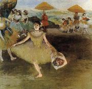 Edgar Degas Curtain call Sweden oil painting artist